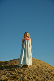 DAYA DRESS IN BLITHE CHERRY STRIPE