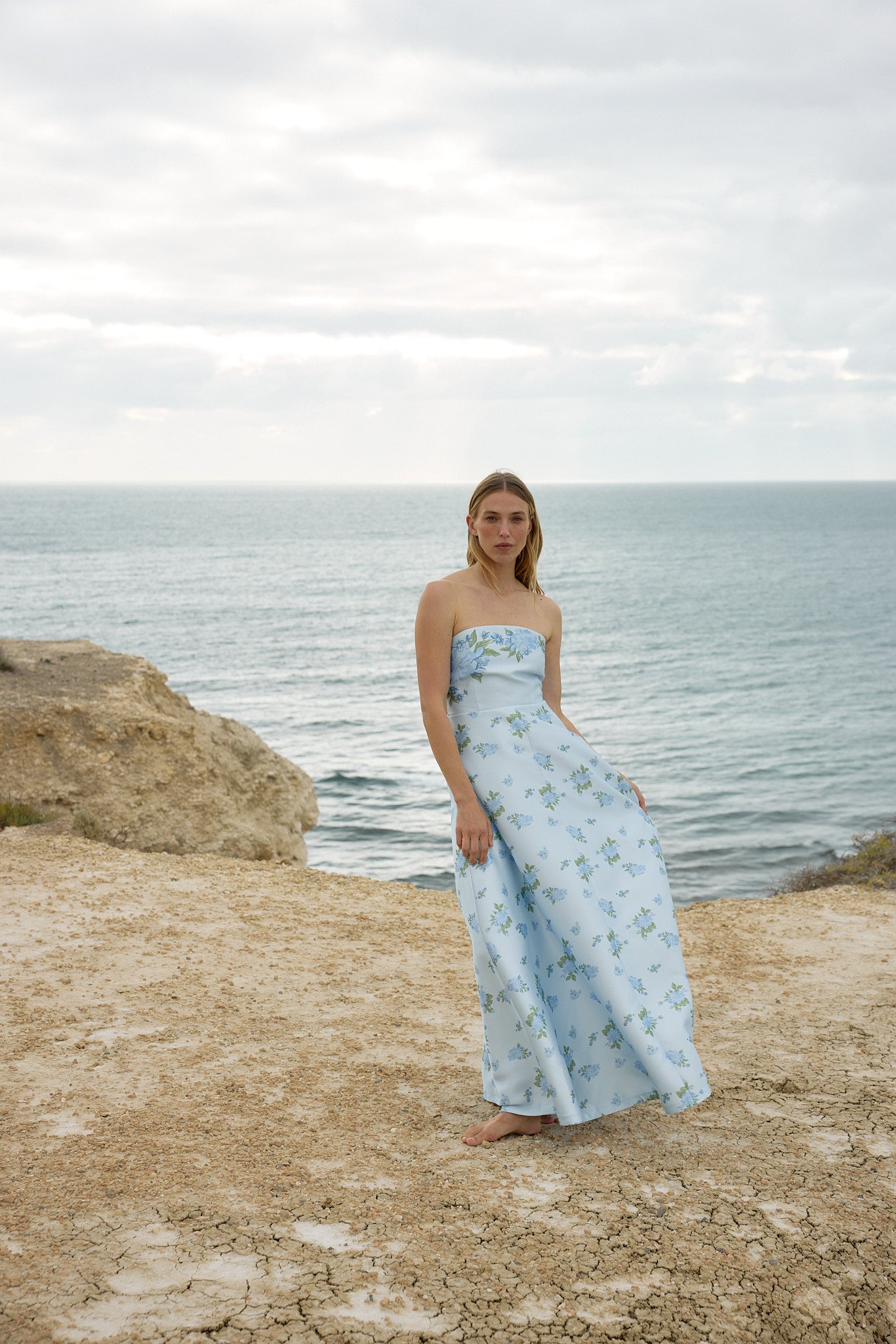 AUDREY GOWN BLUEBELL WHISPER