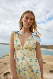 BETTY DRESS BUTTERCUP WHISPER