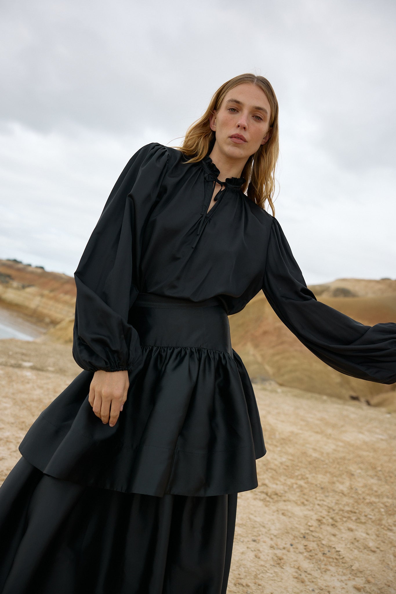 ELIE BLOUSE NERO