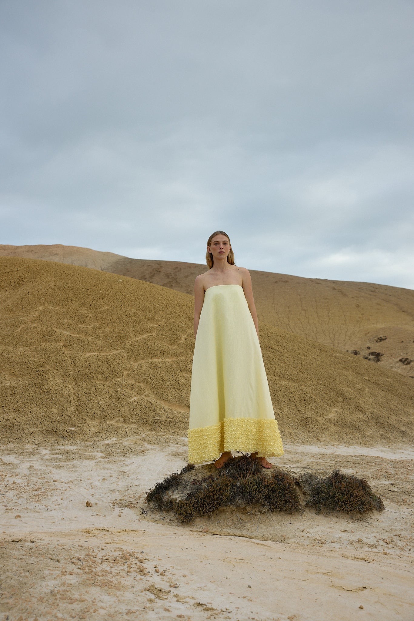 ANGELINE GOWN BUTTERCUP