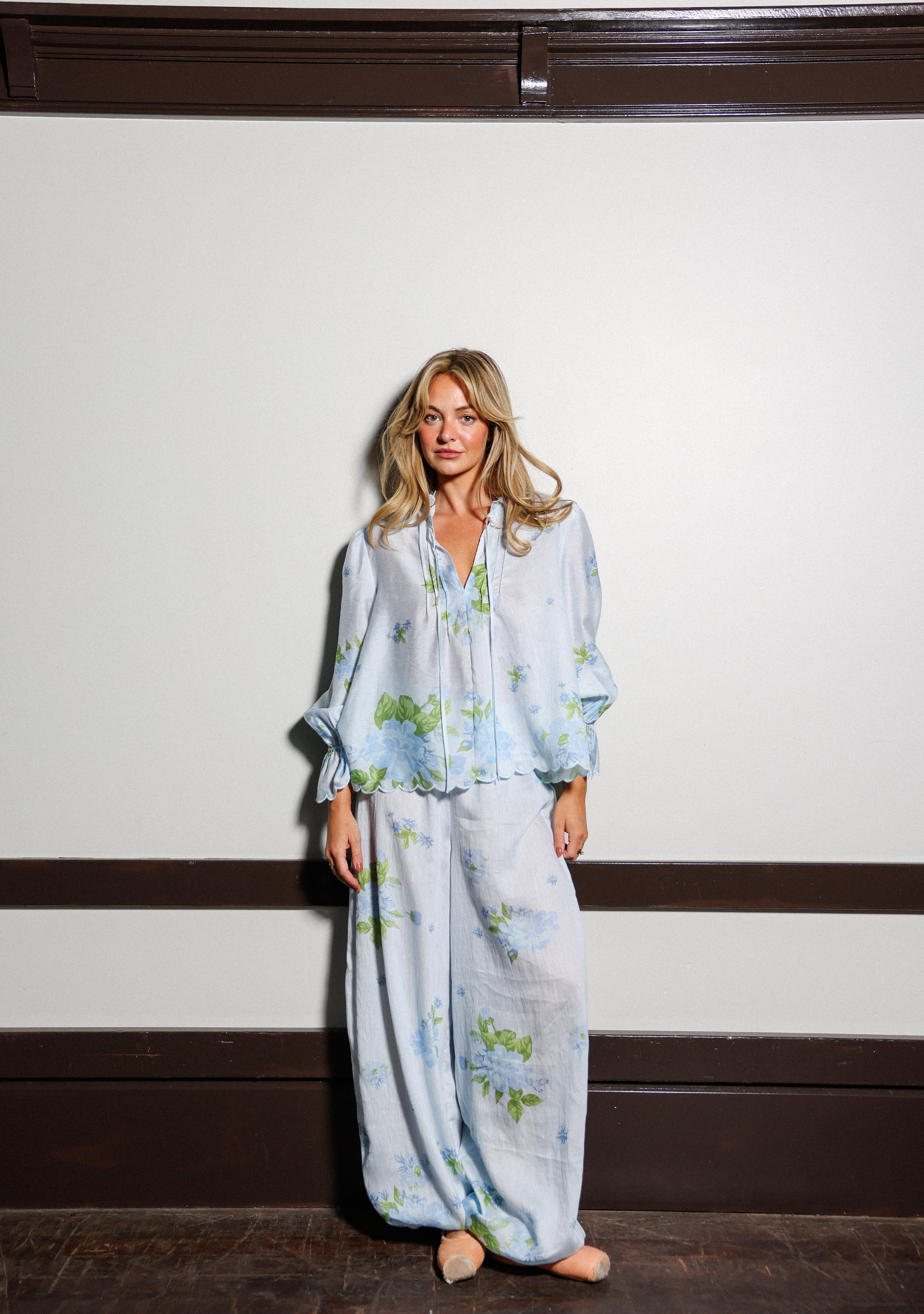 JOSEPHINE BLOUSE BLUEBELL WHISPER
