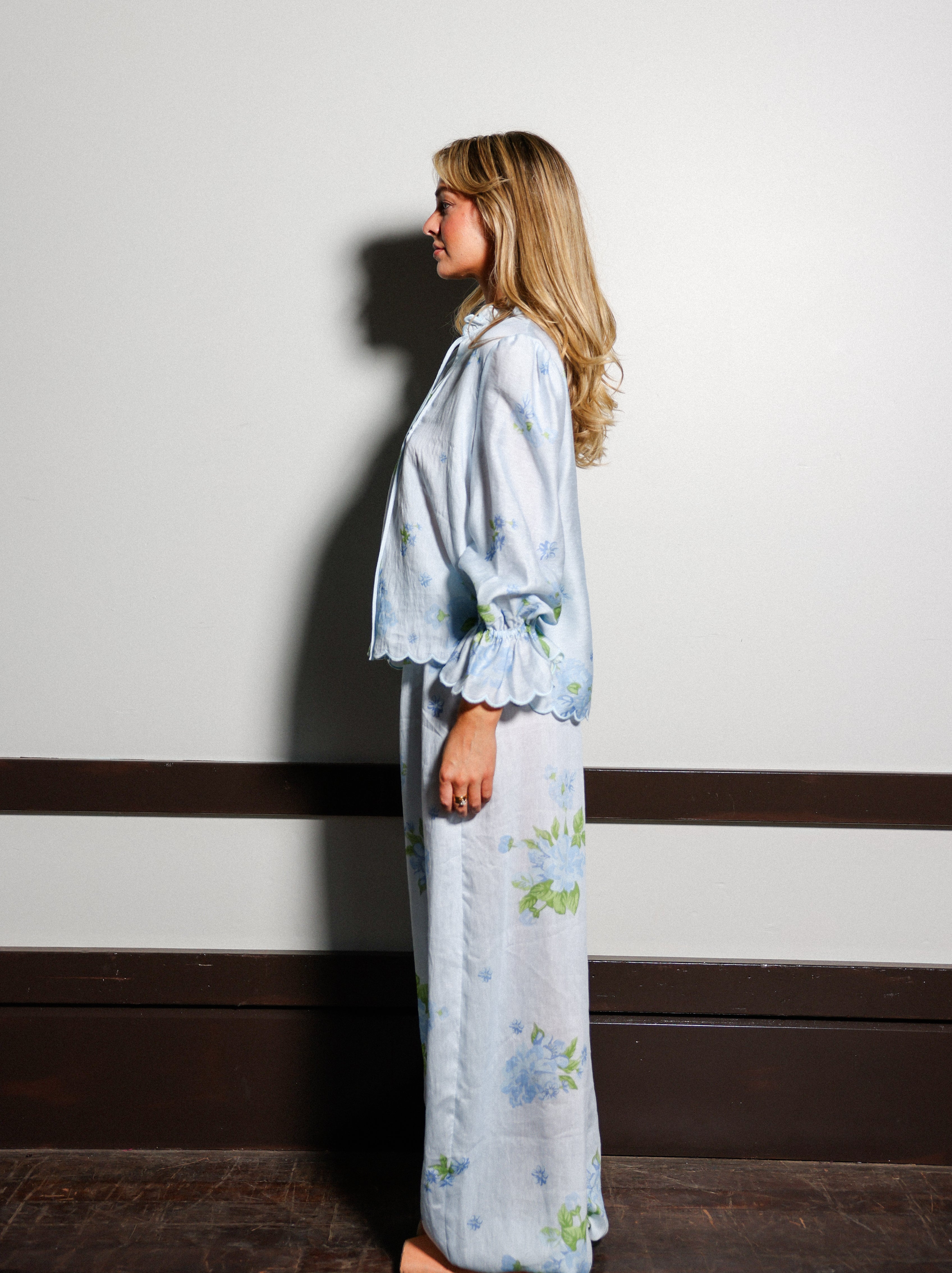 JOSEPHINE BLOUSE BLUEBELL WHISPER