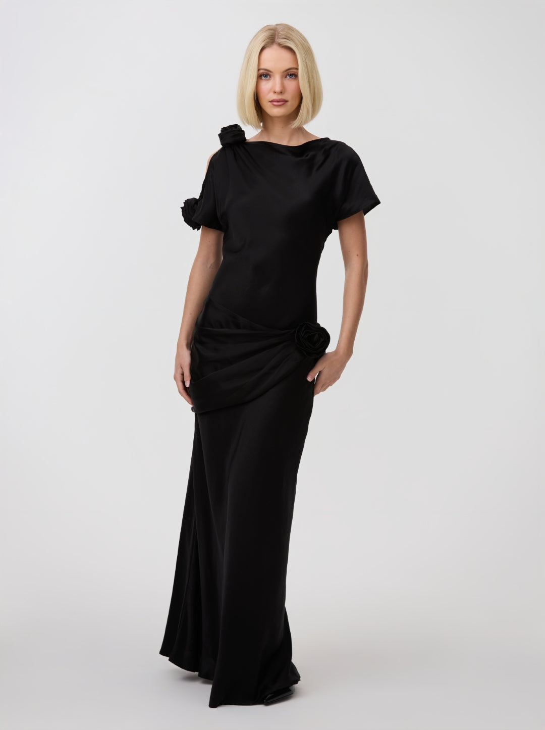 EVANGELINE GOWN NERO