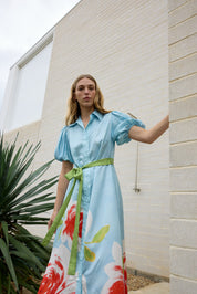 MARLEY DRESS BLUEBELL ROSE