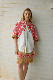 AMITY SKIRT RUBY ANTIQUE
