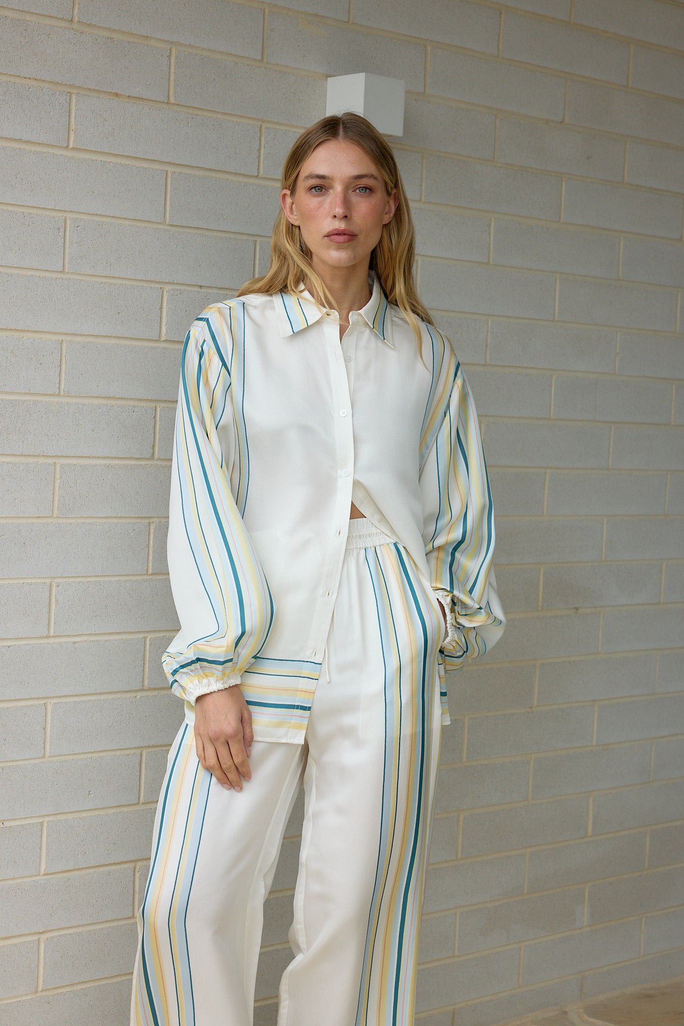 SIMONE SHIRT GELATO STRIPE