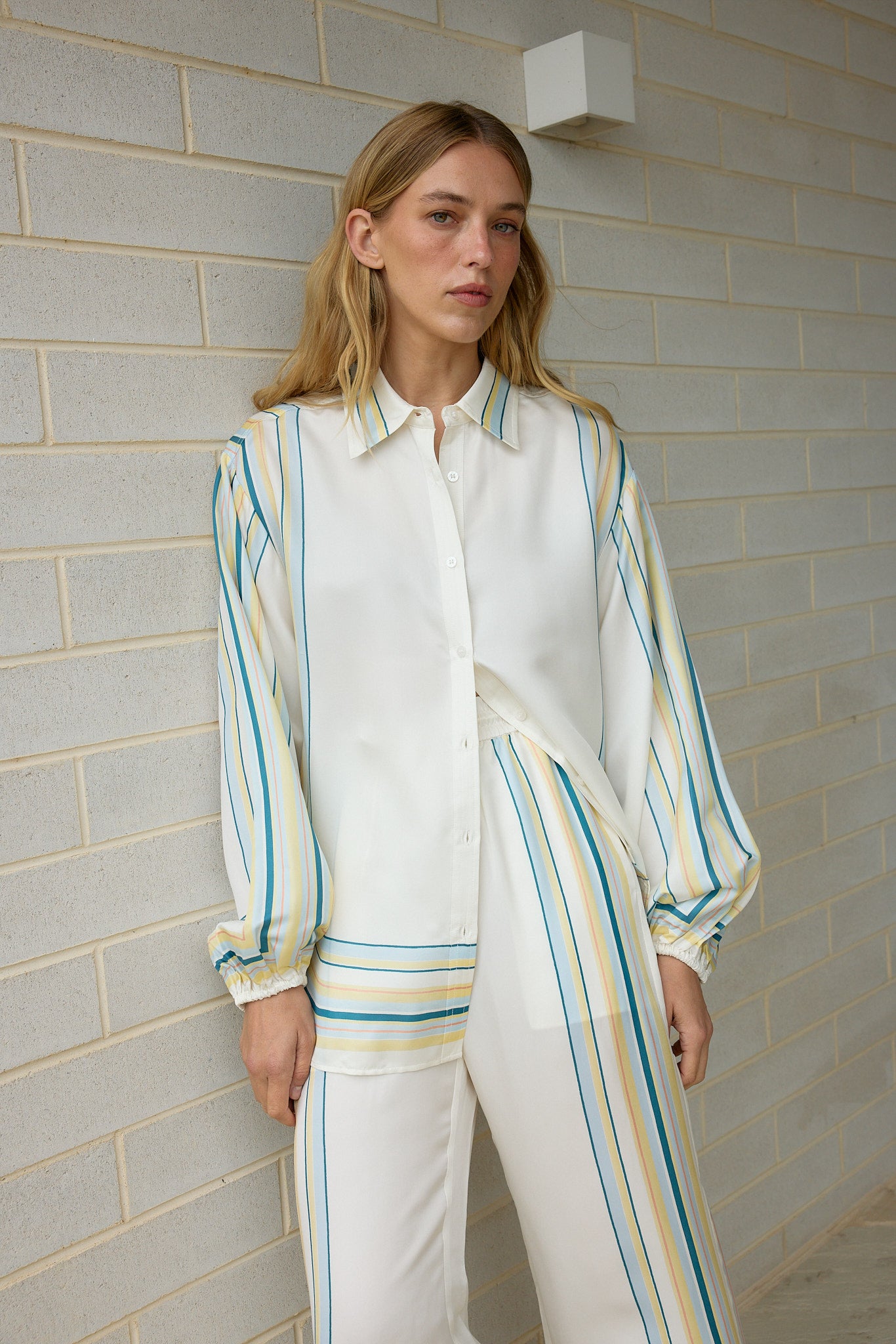 SIMONE SHIRT GELATO STRIPE
