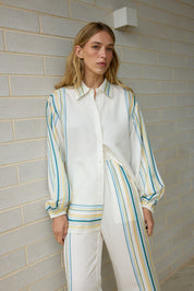 SIMONE SHIRT GELATO STRIPE