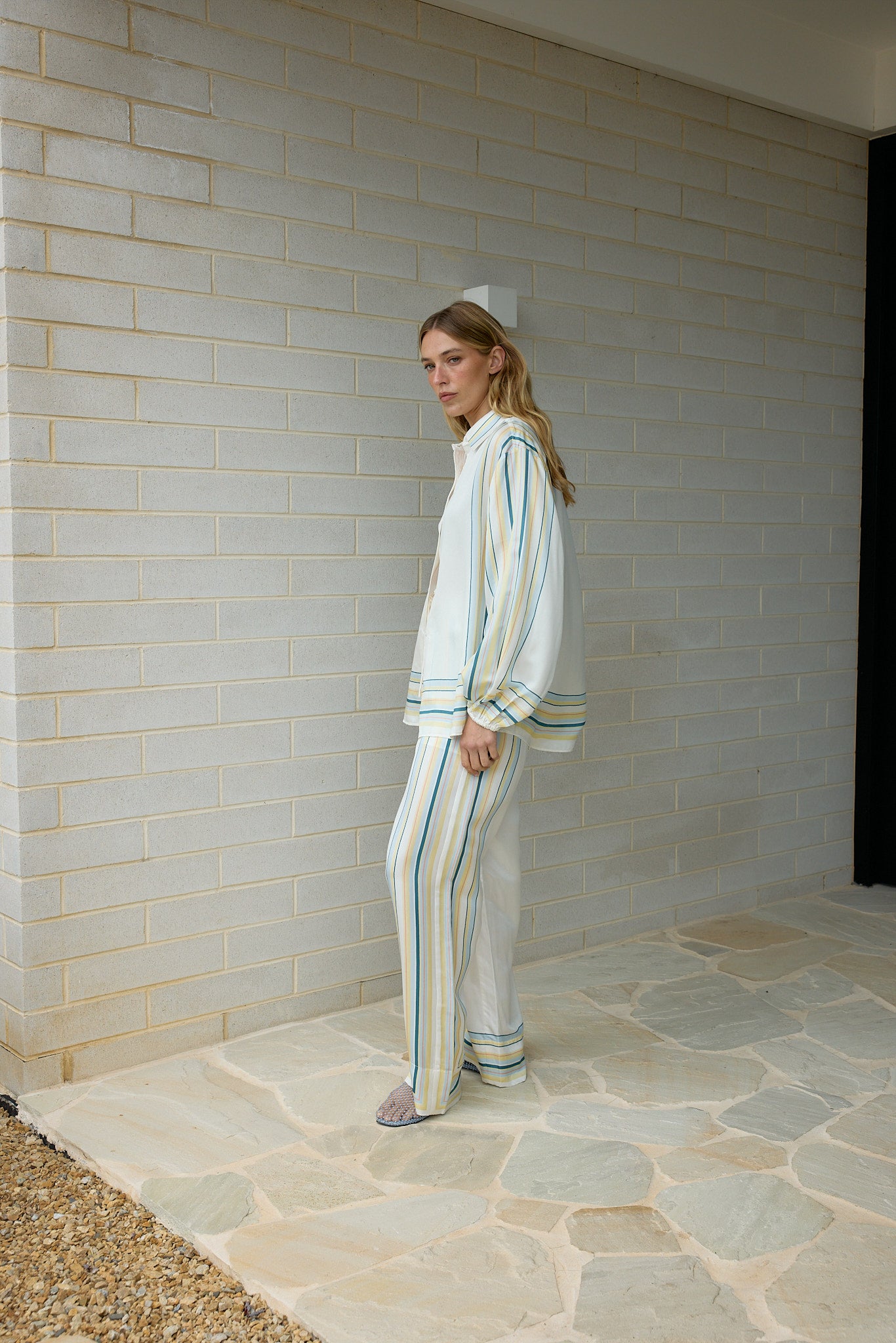 JOE PANT GELATO STRIPE
