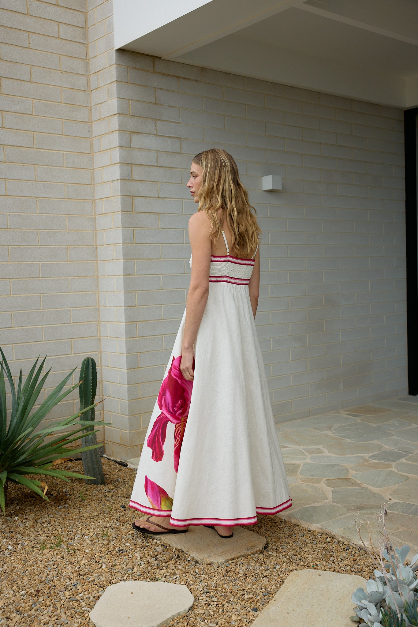 RUE DRESS ANTIQUE IRIS