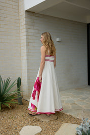 RUE DRESS ANTIQUE IRIS