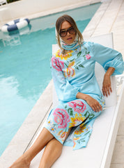 EVELYN DRESS CARIBBEAN BOUQUET