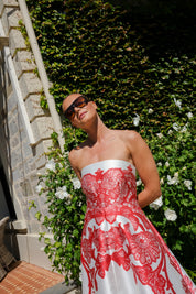 AUDREY GOWN RUBY ANTIQUE