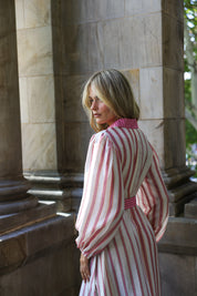 BRIAR DRESS POPPY BARK MULTI