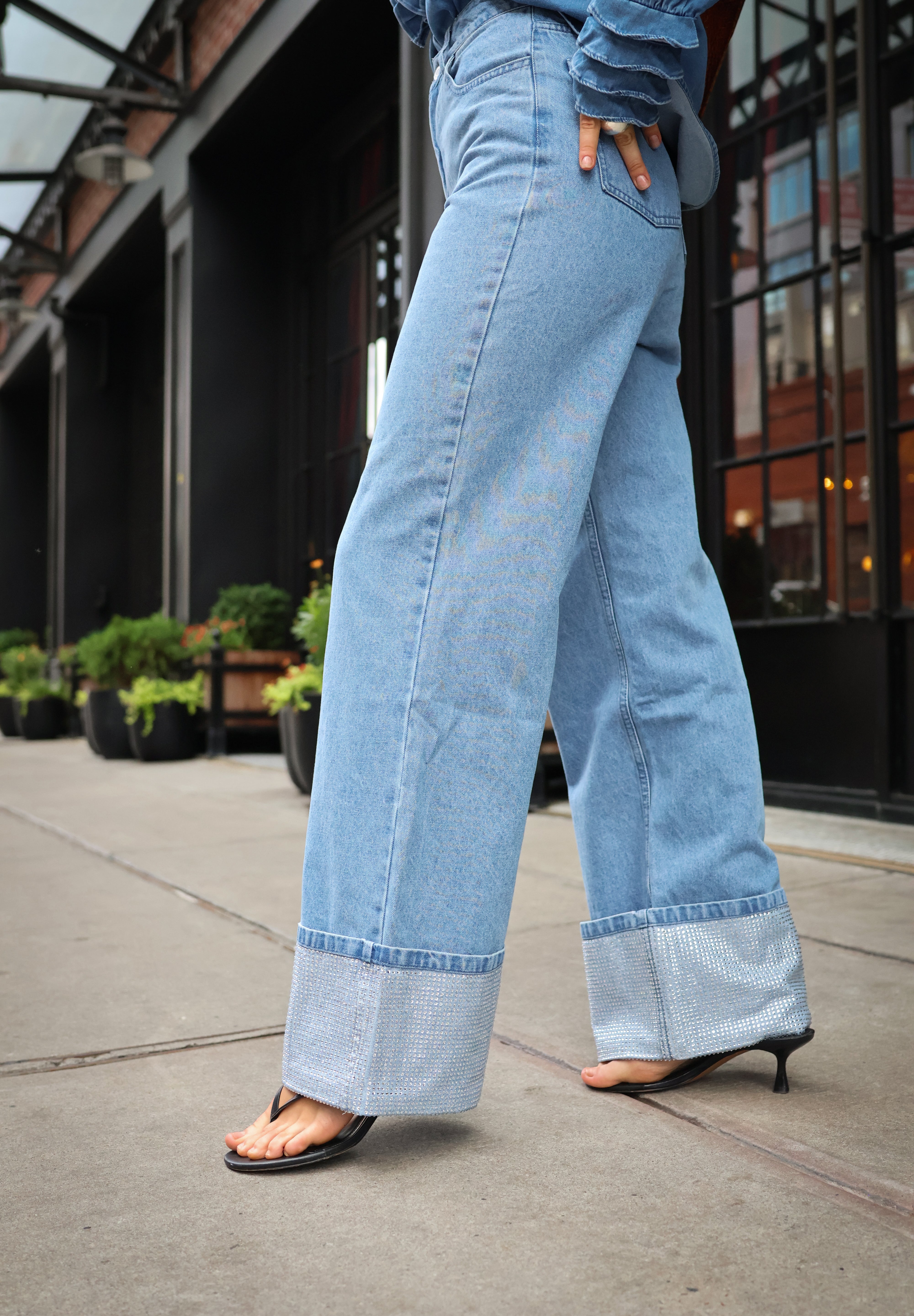 SAMARA JEAN DENIM GLITZ