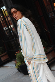 SIMONE SHIRT GELATO STRIPE