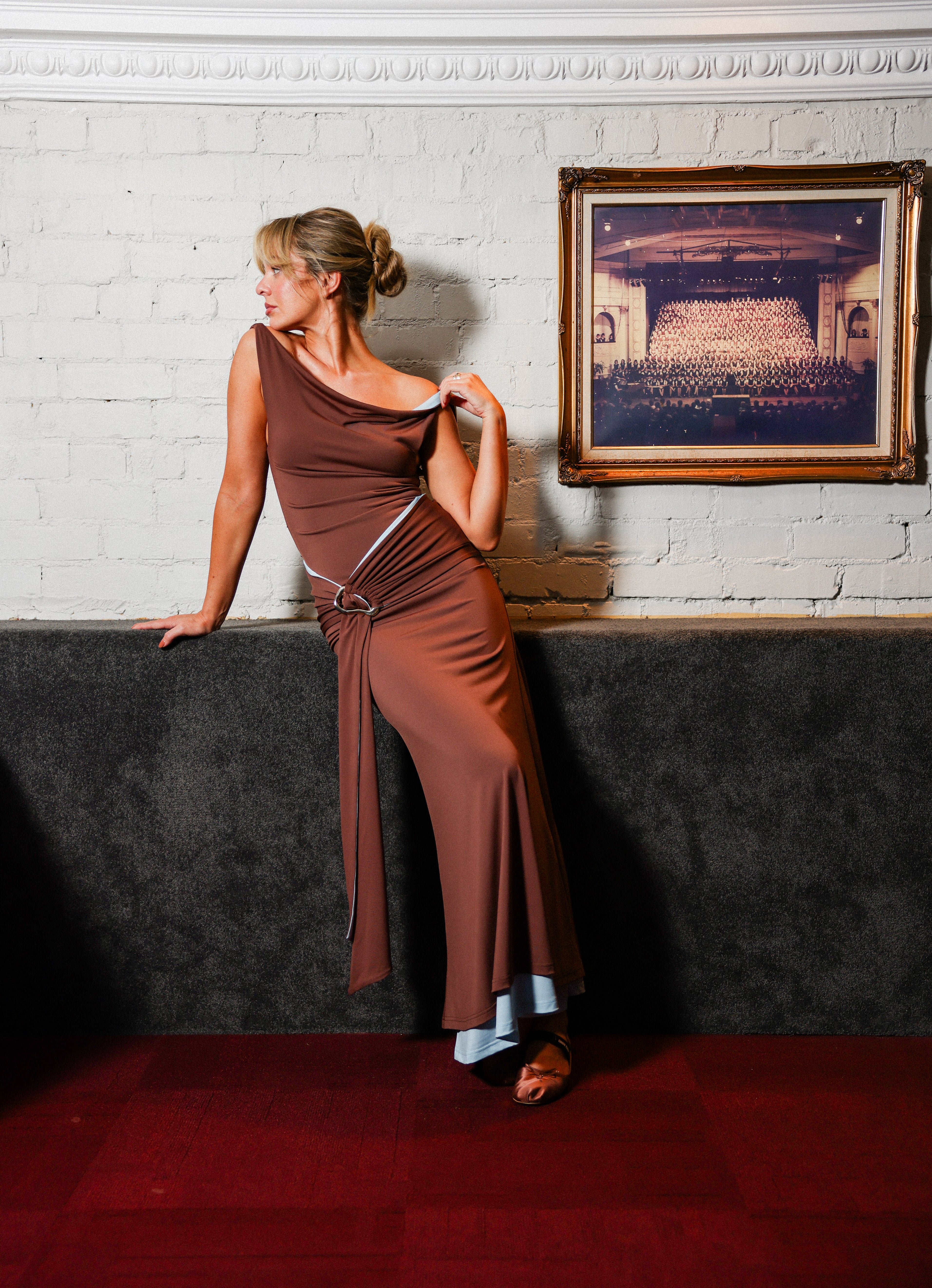KITRI DRESS BRUN
