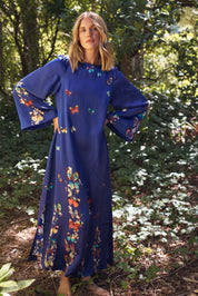 HEIDI DRESS IN NEELAM PAPILLON