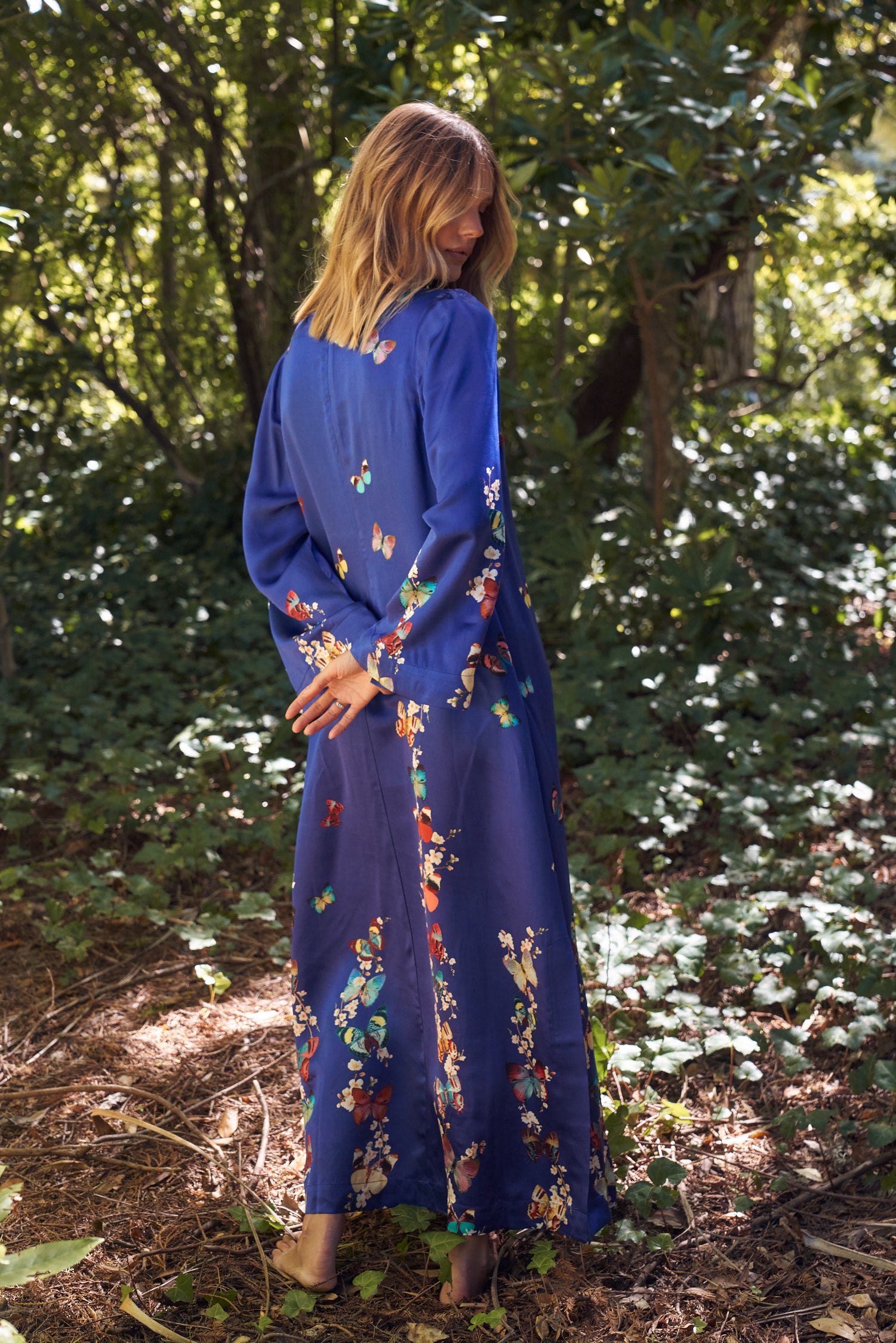 HEIDI DRESS IN NEELAM PAPILLON