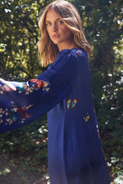 HEIDI DRESS IN NEELAM PAPILLON