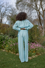 EMMY PANT BLUEBELL STRIPE
