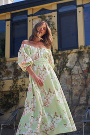 LYRA DRESS IN PARADISE BLOSSOM