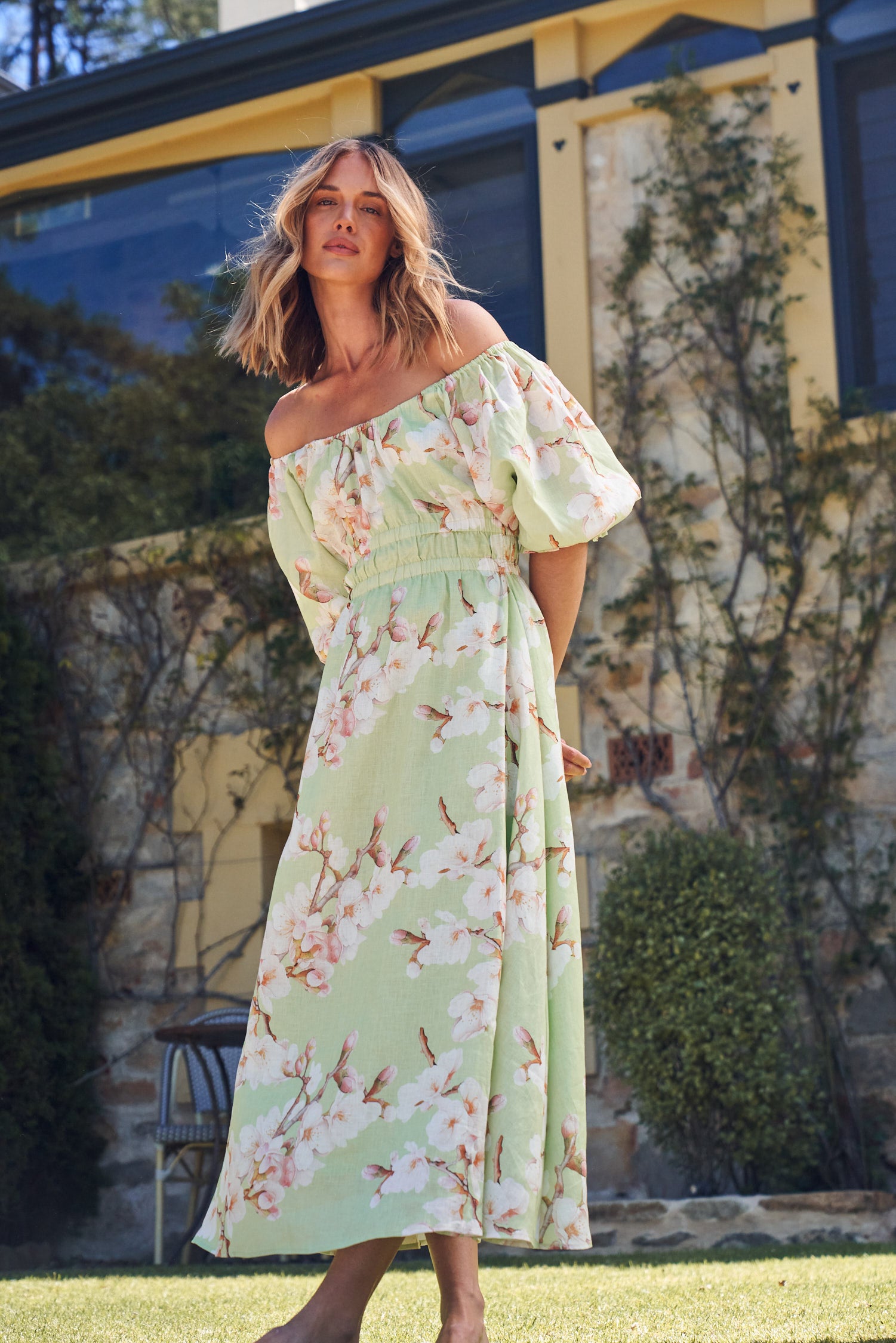 LYRA DRESS IN PARADISE BLOSSOM