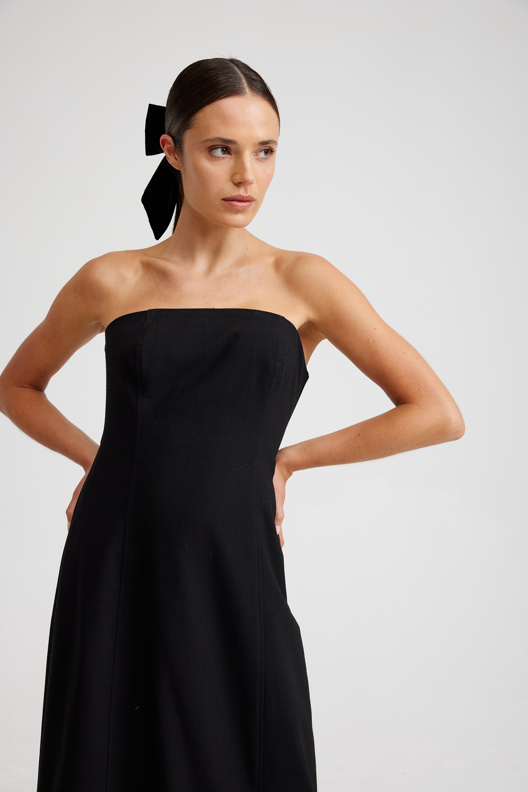 HARPER DRESS – NERO