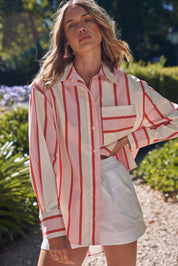 BUDDY SHIRT IN HANA STRIPE